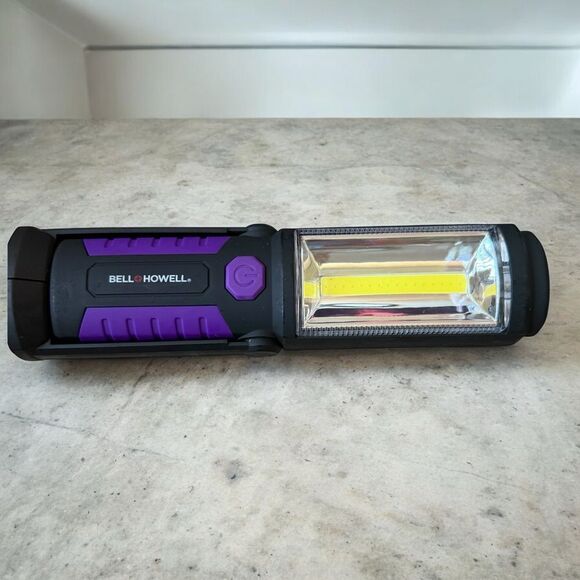 New Bell & Howell TorchLite Plus Elite Purple/Black Multifunctional Flashlight - Picture 2 of 6